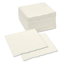 Click for a bigger picture.Napkins - White 40cm 2ply - 2000 Per Case 125 Per Pack