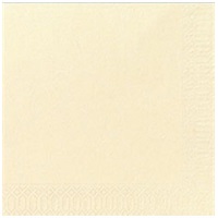 Click for a bigger picture.Napkins - Cream 40cm 2ply 1250 per case