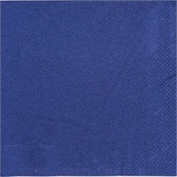 Click for a bigger picture.Napkins - Dark Blue 40cm 2ply 1200 per case