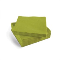 Click for a bigger picture.Napkins - Pistachio 40cm 2ply 1800 per case