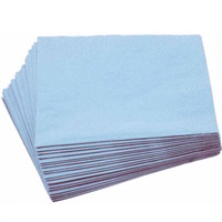 Click for a bigger picture.Napkins - Light Blue 40cm 2ply 2000 per case