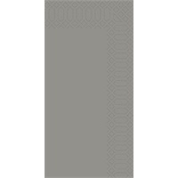 Click for a bigger picture.Napkins - 8-Fold Grey 40cm 2ply