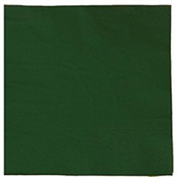 Click for a bigger picture.Napkins - Dark Green 40cm 2ply 1200 per case