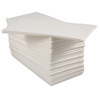Click for a bigger picture.Napkins 8-Fold - White 40cm 3ply