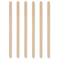 Click for a bigger picture.Wooden Plain Stirrers - 5.5 inch 140x6mm