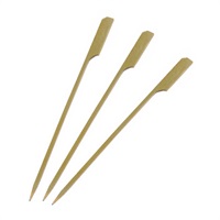 Click for a bigger picture.Gushi Bamboo Paddle Skewers - 90mm 1000 per box
