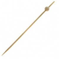 Click for a bigger picture.Ball Skewer - 140mm 1000 per box