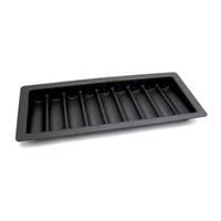 Click for a bigger picture.Chip Tray - Black 150x115x30mm 500 per case