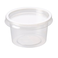 Click for a bigger picture.Souffle Pots With Lids - 4oz 1000 per case