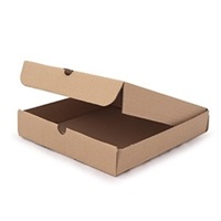 Click for a bigger picture.Pizza Box - Plain Brown 7 inch 100 per case