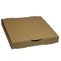 Click for a bigger picture.Pizza Box - Plain Brown 12 inch 100 per case