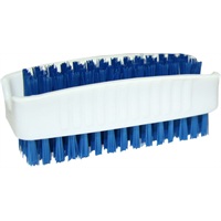 Click for a bigger picture.Nail Brush - Blue