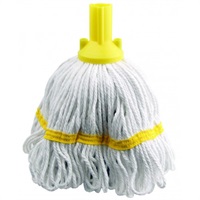 Click for a bigger picture.Excel Mop Head - Yellow 300grm