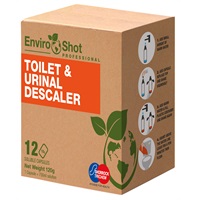 Click for a bigger picture.EnviroShot Toilet And Urinal Descaler 12 Capsules Per Box