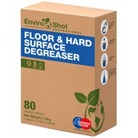 Click for a bigger picture.EnviroShot Floor Hard Surface Degreaser 80 Capsules Per  Box