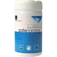 Click for a bigger picture.Safe Probe Wipes