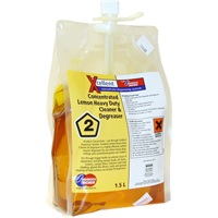 Click for a bigger picture.Evolution No2 Heavy Duty Cleaner and Degreaser Lemon - 1.5 litre  2 per case