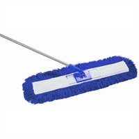 Click for a bigger picture.Dust Beaters with Sweeper Head and Handle - Blue 80cm