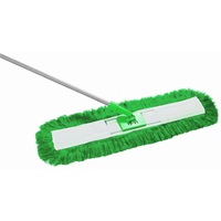 Click for a bigger picture.Dust Beaters with Sweeper Head and Handle - Green 80cm