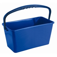 Click for a bigger picture.Economy Window Cleaning Bucket - Blue 12 litre