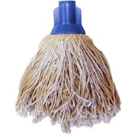 Click for a bigger picture.Twine Plactic Socket Mop Head - Blue  12oz