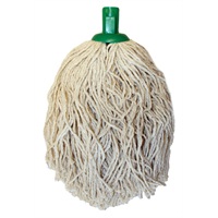 Click for a bigger picture.Py Yarn Plastic Socket Mop Head - Green 16oz