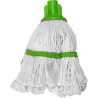 Click for a bigger picture.Hygiemix Socket Mop Head - Green 200grm