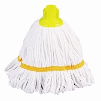 Click for a bigger picture.Hygiemix Socket Mop Head - Yellow  350grm