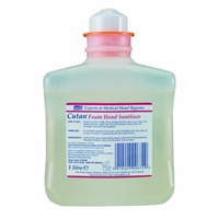 Click for a bigger picture.Cutan Foam Hand Sanitiser - 1 Litre