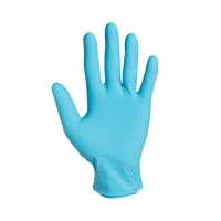 Click for a bigger picture.Nitrile Powder Free Gloves - Blue Small