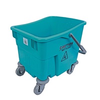 Click for a bigger picture.Kentucky Bison Mop Bucket - Green 23 litre