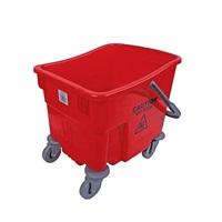 Click for a bigger picture.Kentucky Bison Mop Buckets - Red 23 litre