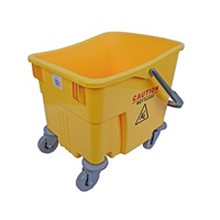 Click for a bigger picture.Kentucky Bison Mop Bucket - Yellow 23 litre