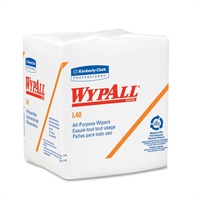 Click for a bigger picture.Wypall L40 Wipers - 1/4 Fold White 56 sheets per pack  18 per case