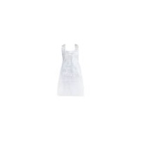 Click for a bigger picture.Polythene Aprons - White