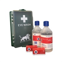 Click for a bigger picture.Eyewash Kit