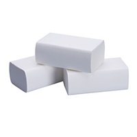 Click for a bigger picture.Ns Flushable Z-Fold - White 2ply