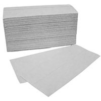 Click for a bigger picture.Folded Hand Towel - White 1ply 2850 per case