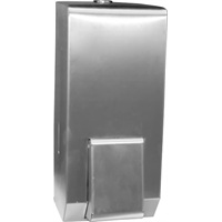 Click for a bigger picture.Brushed Steel Bulk Fill Soap Dispenser - 900ml