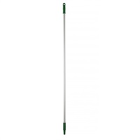 Click for a bigger picture.Aluminium Handle - Green 25mm 1460mm