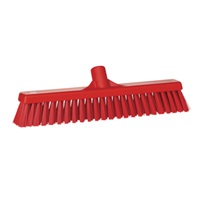 Click for a bigger picture.Brush Soft/Hard Head - Red 410mm