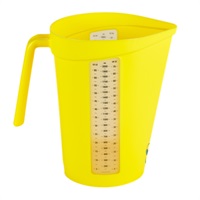 Click for a bigger picture.Measuring Jug - Yellow 2 Litre