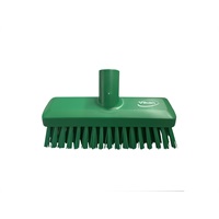 Click for a bigger picture.Compact Hard Deck Scrub - Green 225mm