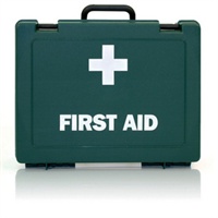 Click for a bigger picture.First Aid Kit - Green   10 person