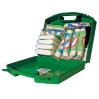 Click for a bigger picture.First Aid Kit - Green  20 person