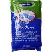 Click for a bigger picture.Vinyl Lighly Non Sterile Powdered Gloves - Blue Medium   4 Per Pack