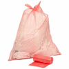 Click here for more details of the Laundry Soluble Strip Bag - Red 30 litre 25x26" 200 per case