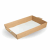 Click here for more details of the Kraft Platter Insert - Medium 380 X 283 X 75mm 25 Per Case