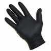 Nitrile Powder Free Gloves - Black Large
