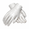 Polythene Disposable Embossed Gloves - Clear Medium    In Cardboard Box